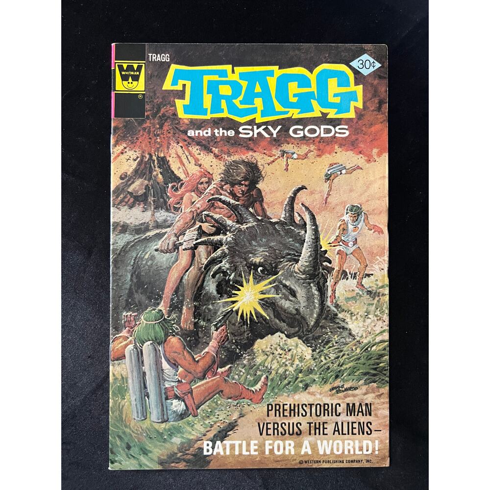 VINTAGE 1975 Whitman "TRAGG & THE SKY GODS" #1 - Graded F/Uncommon by Comic App